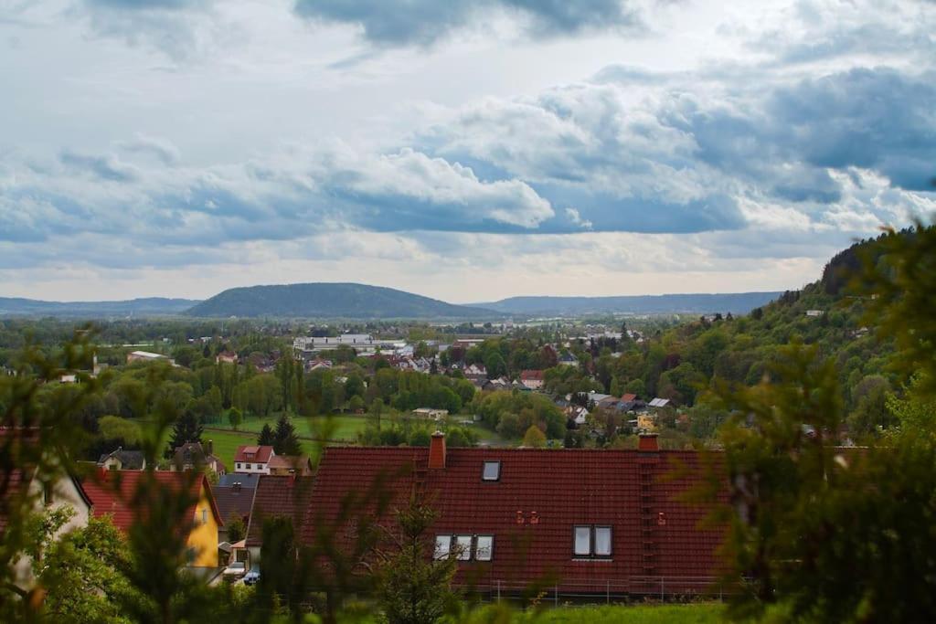 Ferienhaus Sonnenblick Entspannung Mit Sauna Kamin Und Balkon Sonneberg Exterior photo