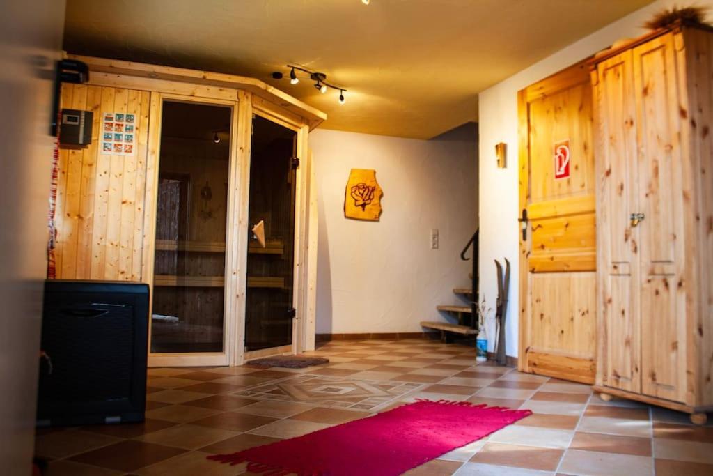 Ferienhaus Sonnenblick Entspannung Mit Sauna Kamin Und Balkon Sonneberg Exterior photo