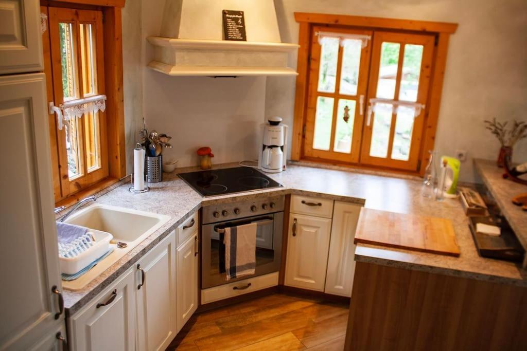 Ferienhaus Sonnenblick Entspannung Mit Sauna Kamin Und Balkon Sonneberg Exterior photo
