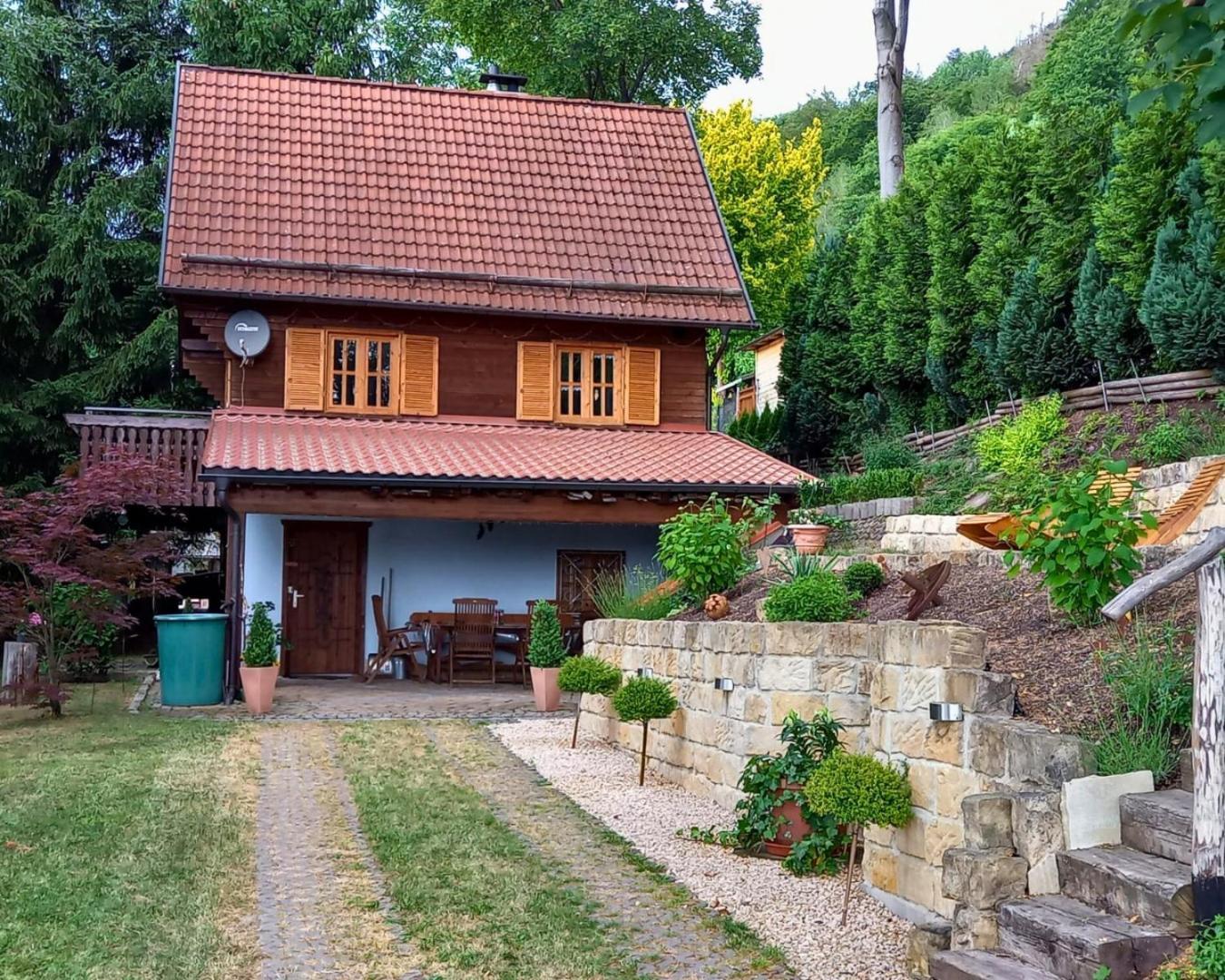 Ferienhaus Sonnenblick Entspannung Mit Sauna Kamin Und Balkon Sonneberg Exterior photo